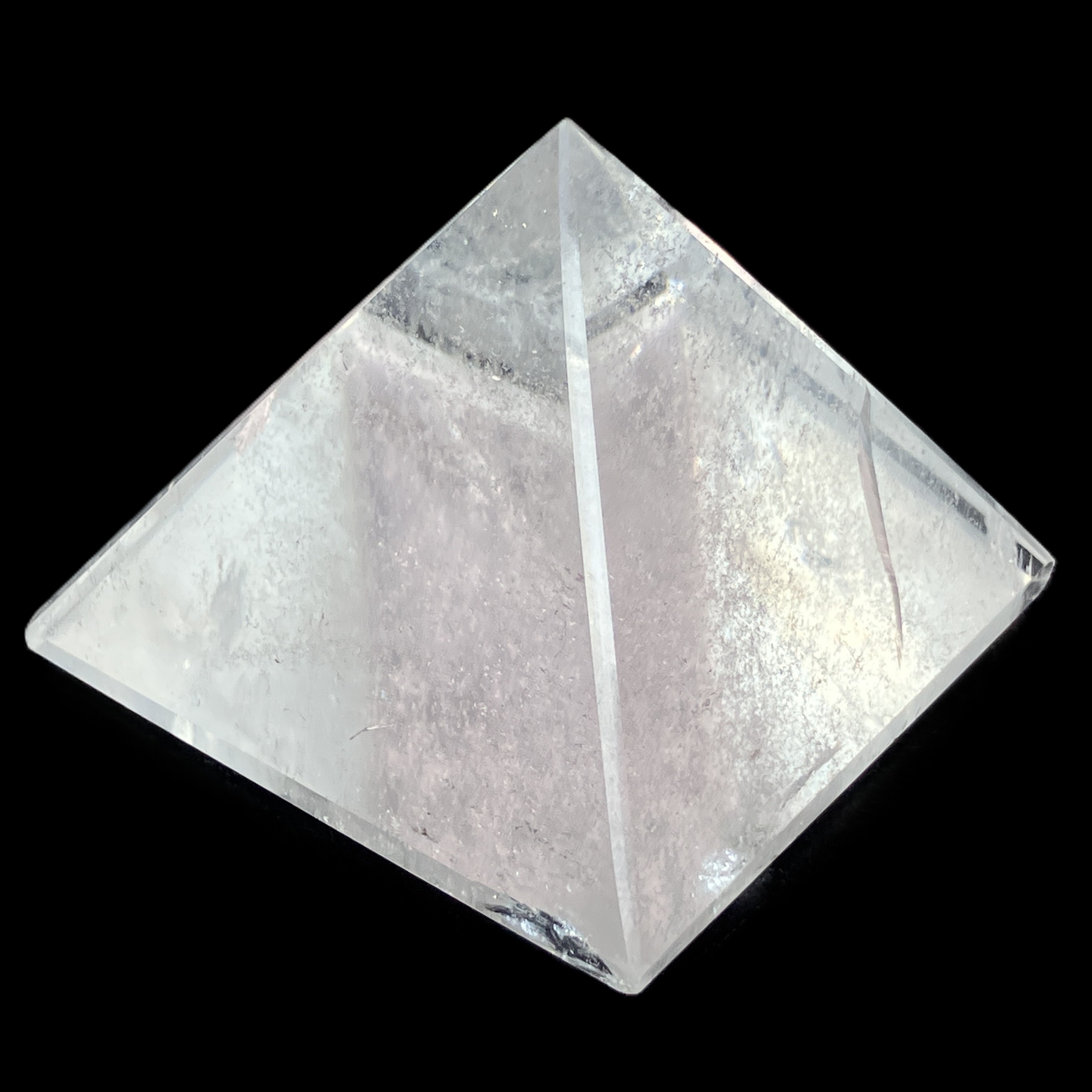 【決算】 水晶ピラミッド AA 約80g　No,4805