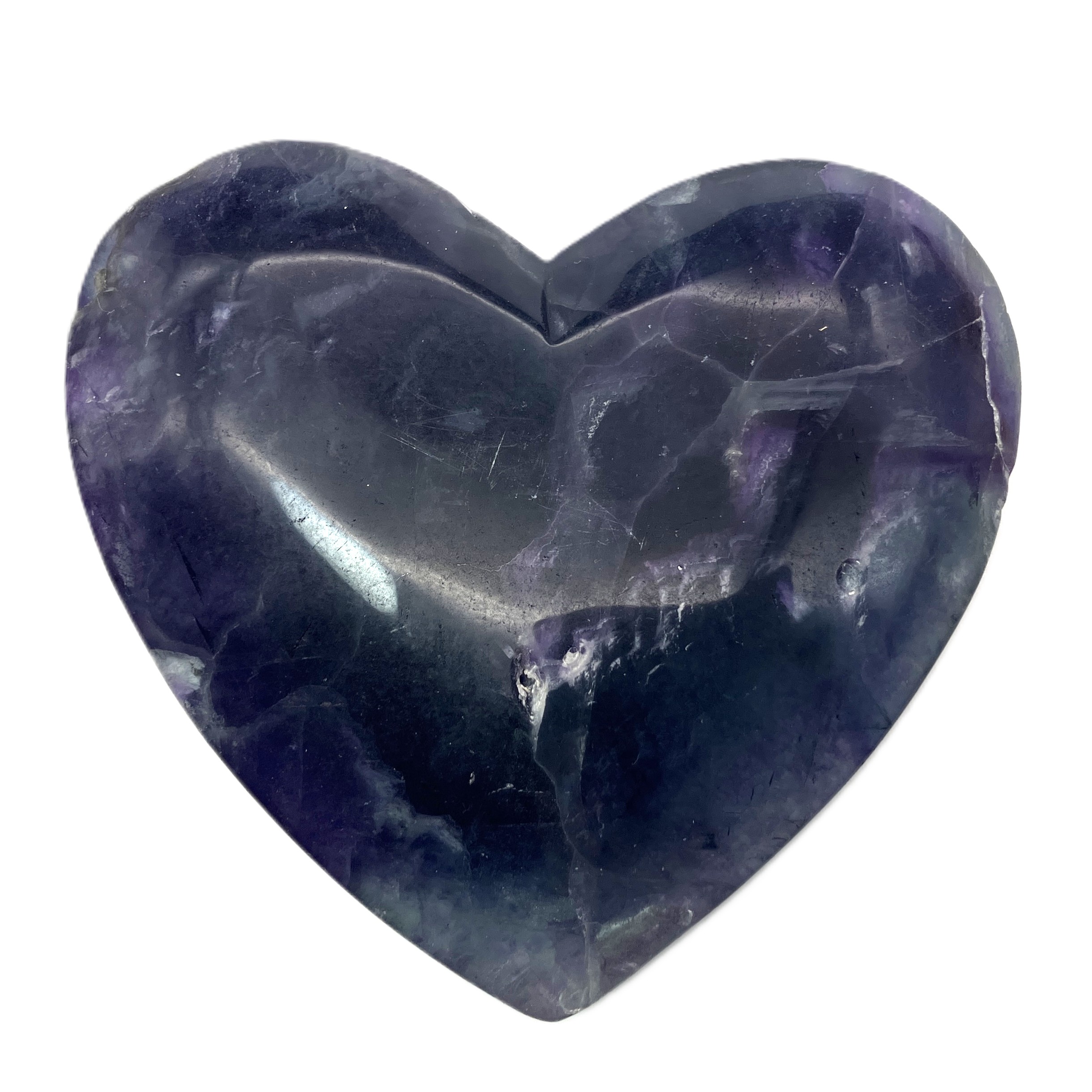 【決算】 マルチフローライト ハート　約700g　 No,4806