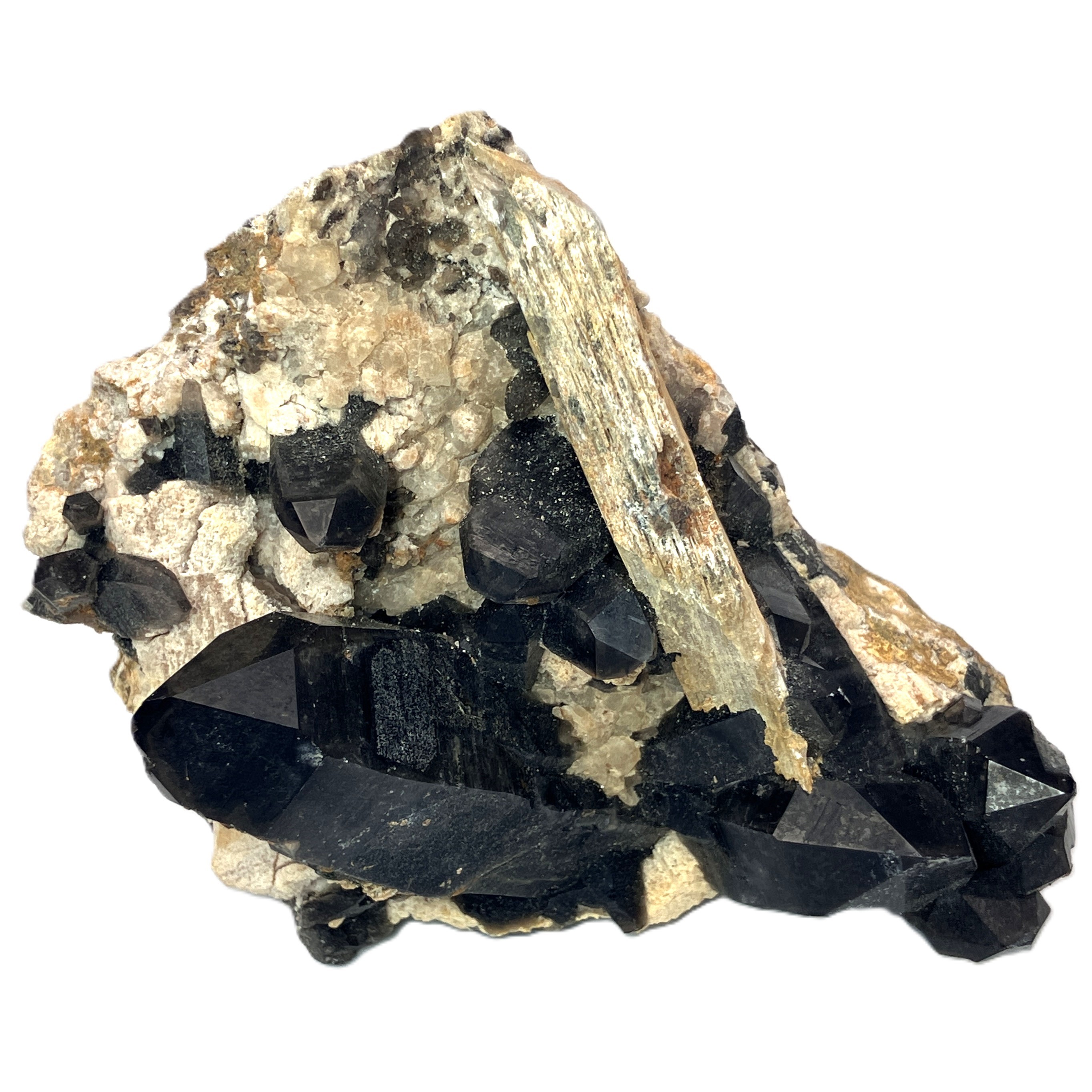 【決算】 黒水晶クラスター A　山東省　約350ｇ　No,4808