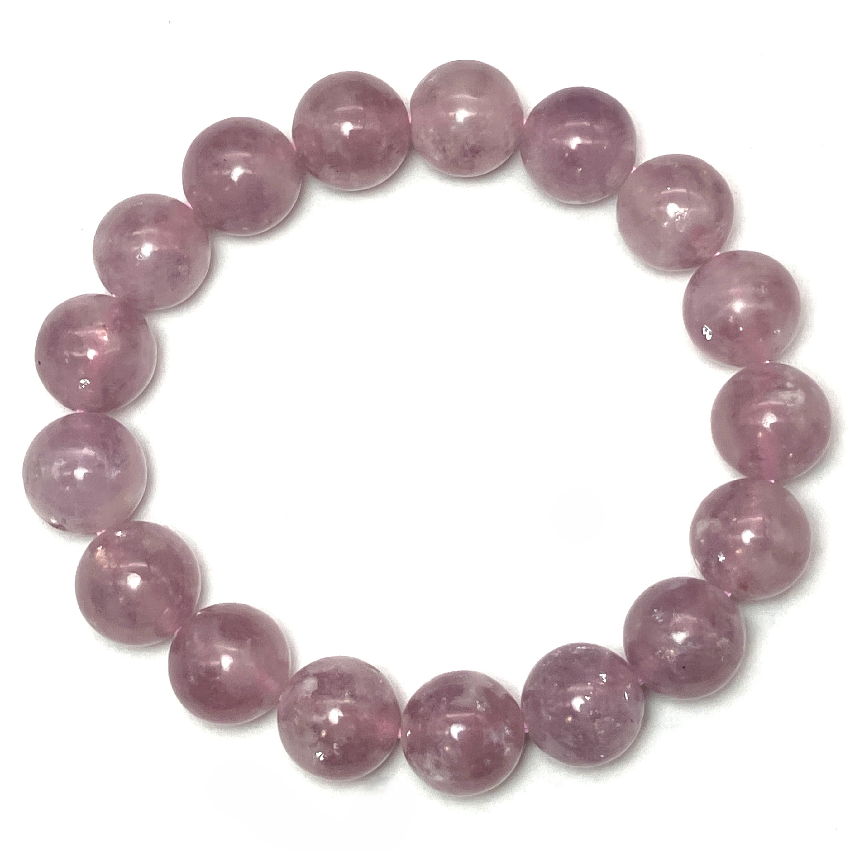 【決算】ピンクマイカブレス 45ｇ/12mm　No,4727