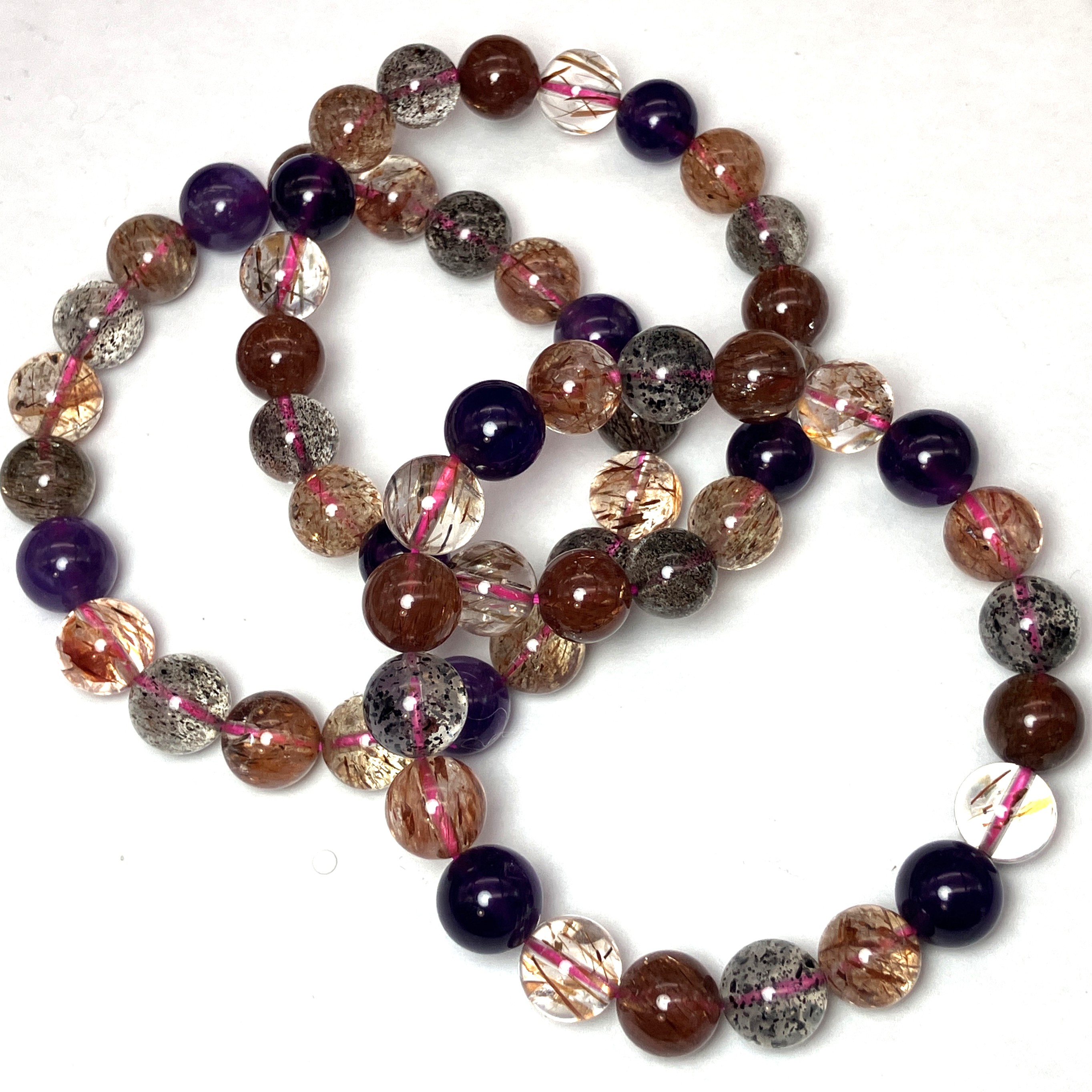 【決算】ミックスマイカブレス　10mm　No,4758