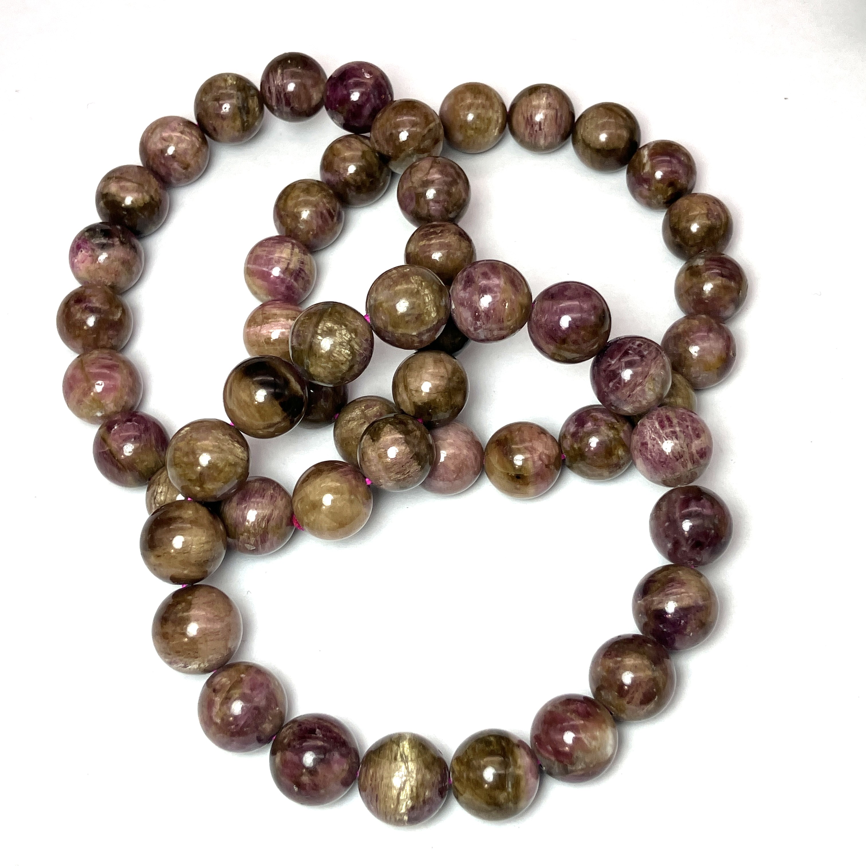 【決算】ピンクトルマリンブレス　11mm　No,4761