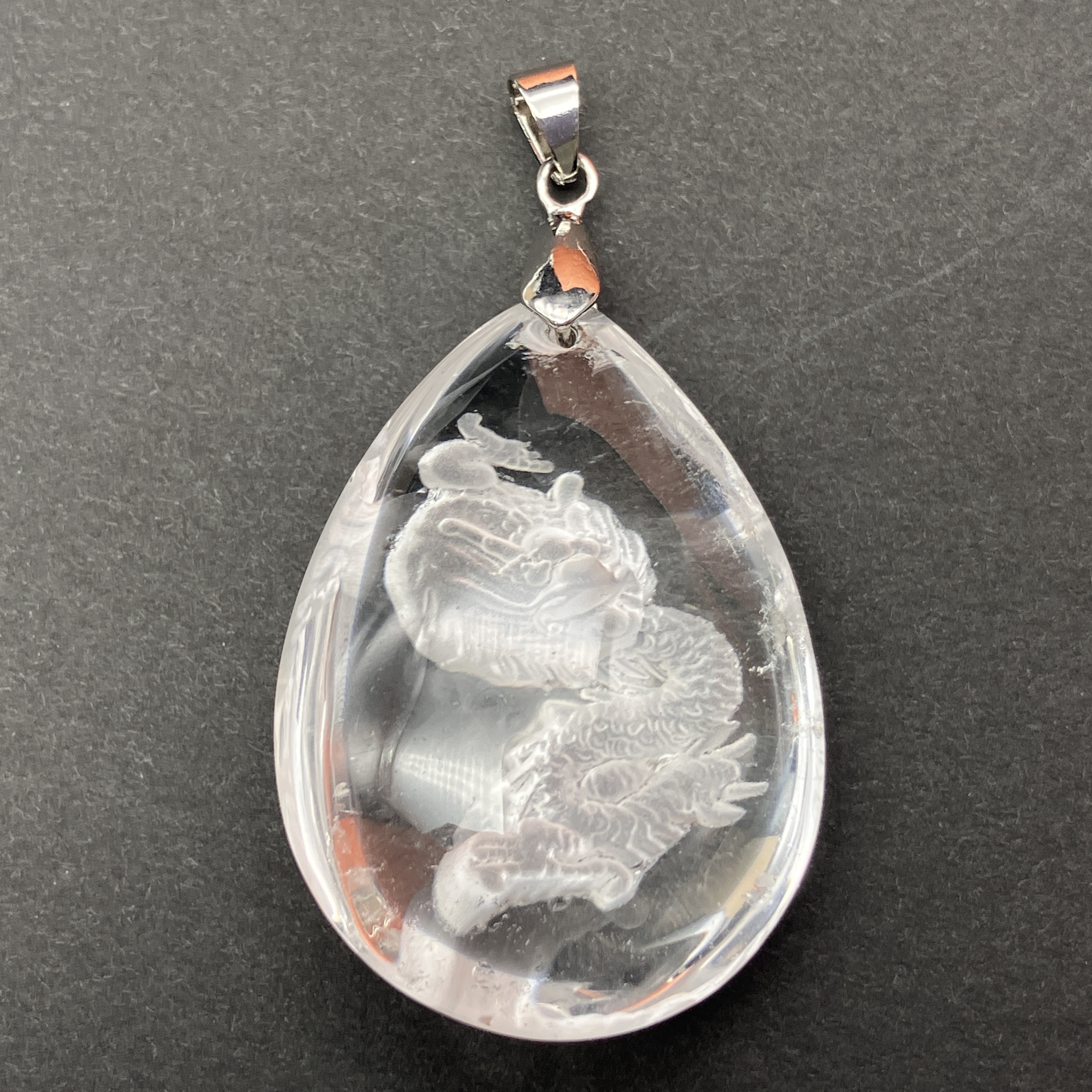 【決算】水晶龍彫りPT　No,4773