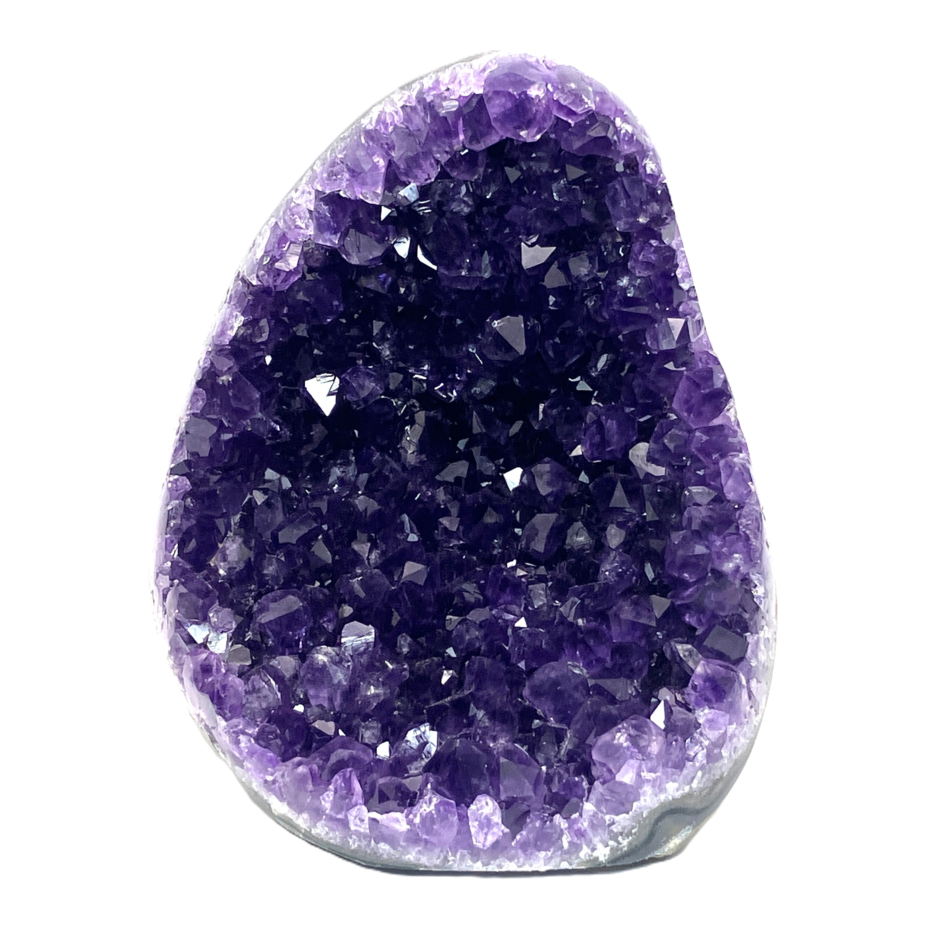 ウルグアイ底辺カットポリッシュ AA　約590ｇ　No,4855