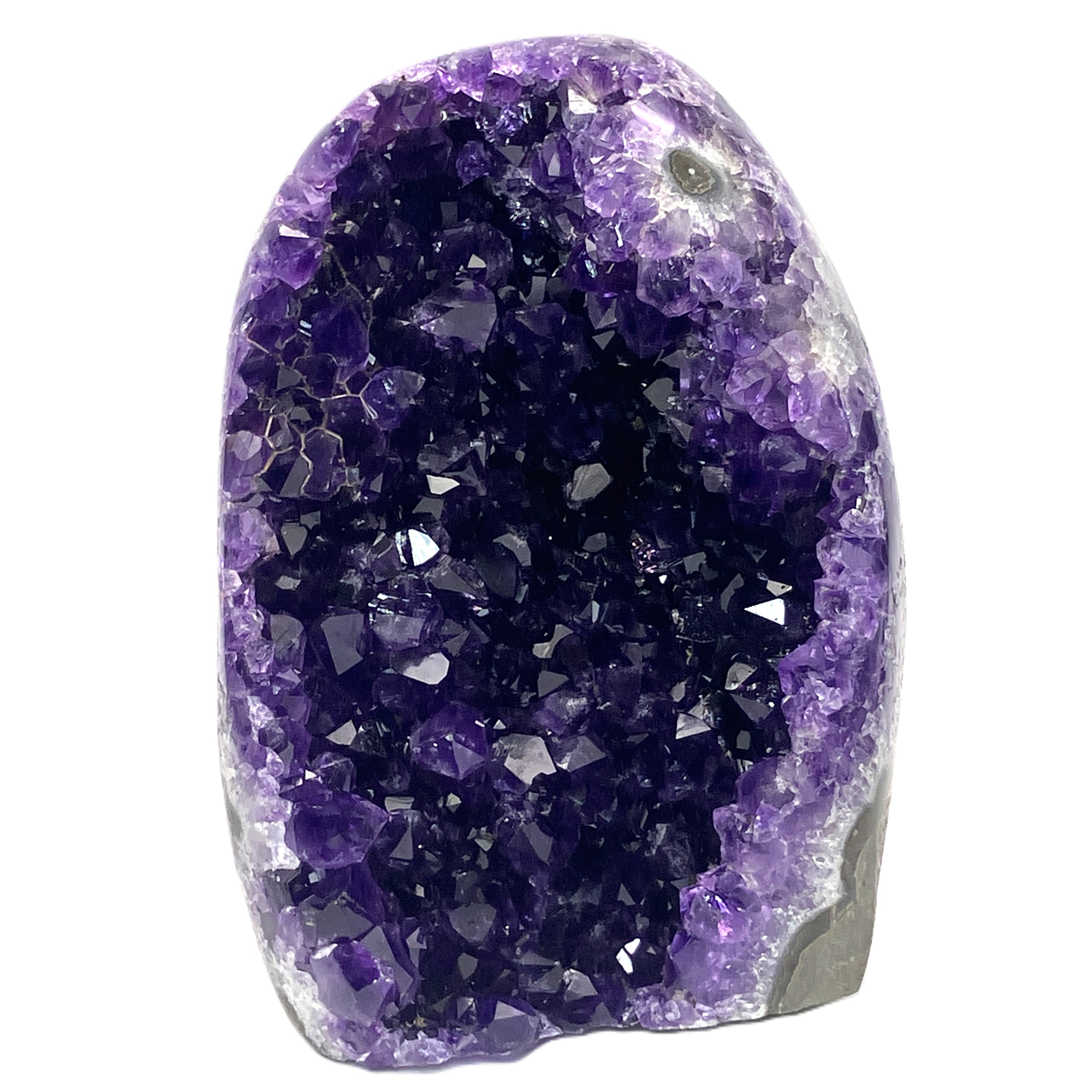 ウルグアイ底辺カットポリッシュ AA　約580ｇ　No,4857