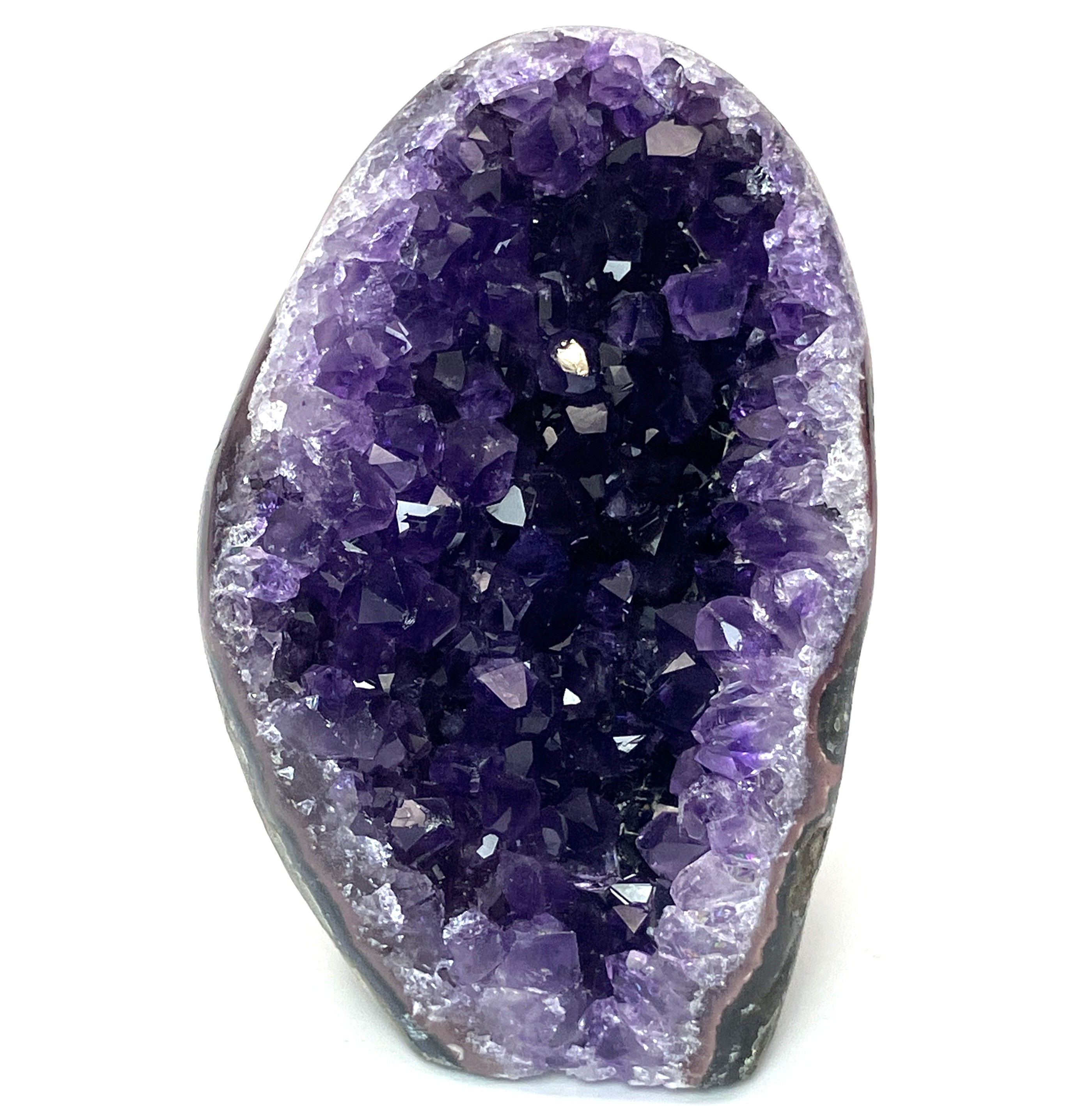 ウルグアイ底辺カットポリッシュ AA　約120ｇ　No,4884