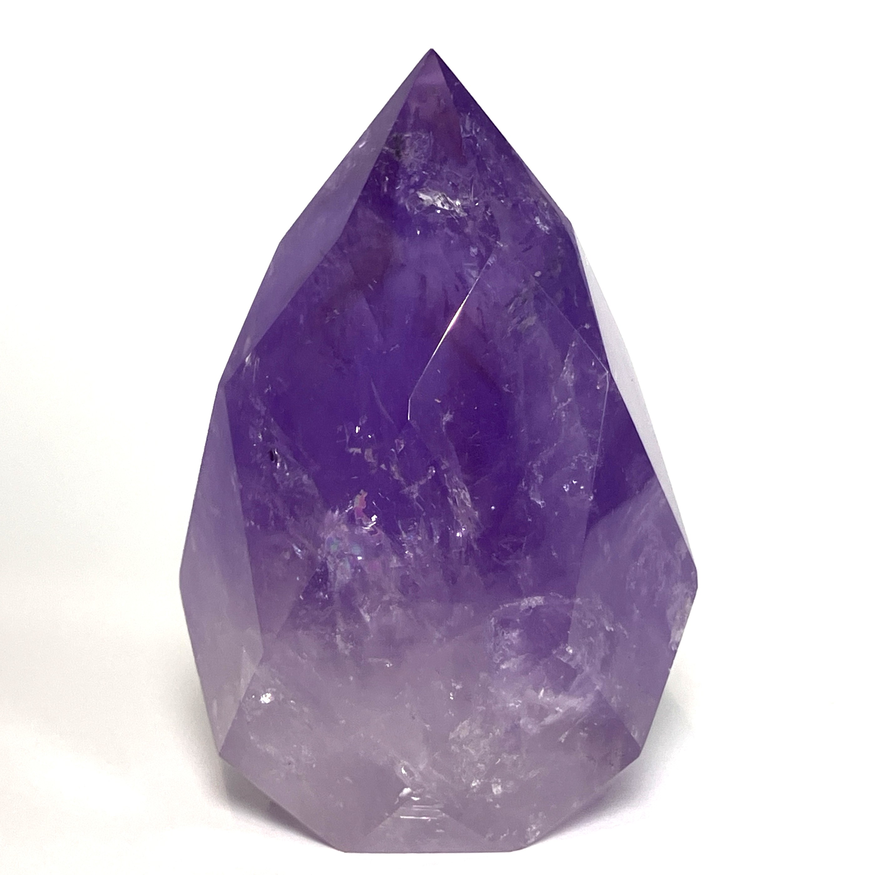 アメジストエッグ カット　バイーア　約180g　No,4897