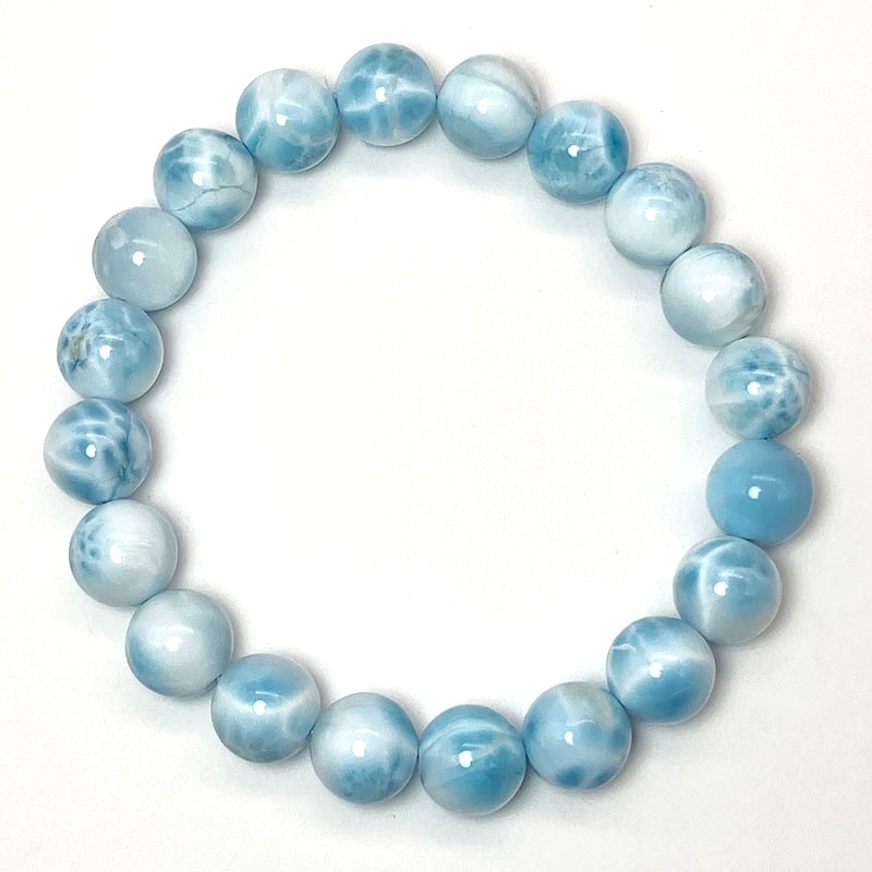 ラリマーブレス　29.5g/10mm　No,4900