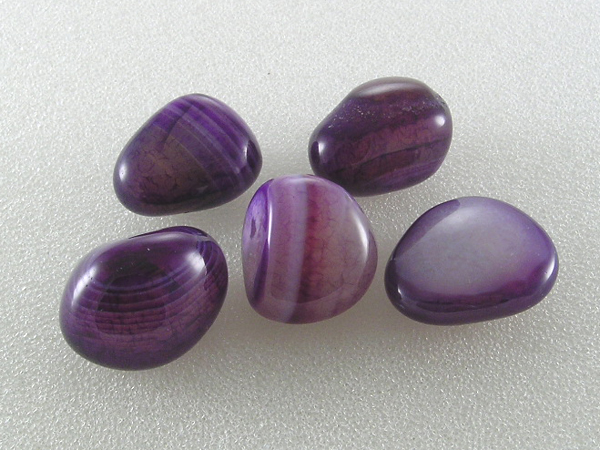 タンブル　パープルメノウ